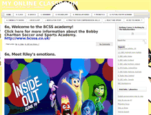Tablet Screenshot of my-online-classroom.fr